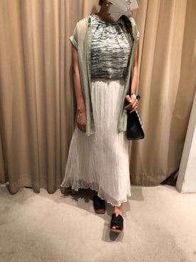 m.さん(レディース・153cm)の夏コーディネート