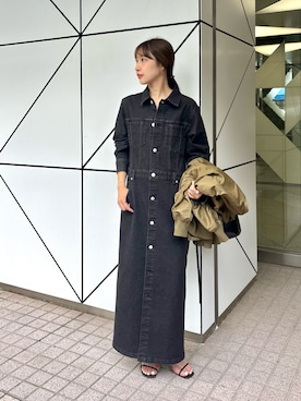 「アイテム（MA-1）」を使った、wg_togashiさん（レディース・157cm）の夏コーディネート