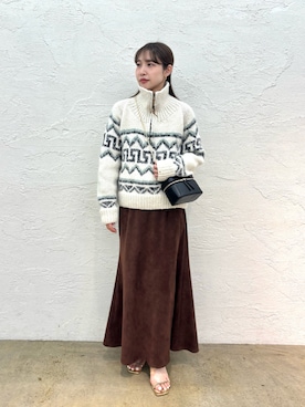 「Whim Gazette（ウィムガゼット）のアイテム」を使った、wg_togashiさん（レディース・157cm）の夏コーディネート