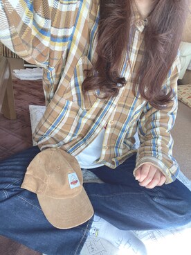 「BIG MAC（ビッグマック）のアイテム」を使った、K a n aさん（レディース・158cm）の秋コーディネート