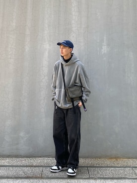 「AGILITY（アジリティー）のアイテム」を使った、cool1pinさん（メンズ・173cm）の冬コーディネート