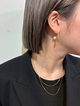 「CENE」｜「アイテム（アクセサリー）」を使った、CENE STOREさん（レディース・157cm）の秋コーディネート