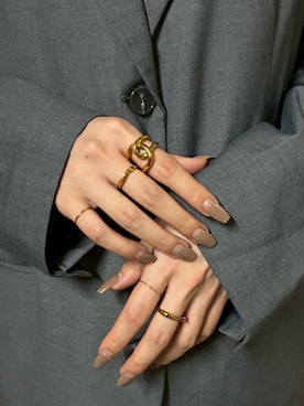 「リング」｜CENE STOREさん（レディース・157cm）の秋コーディネート