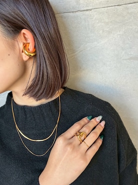 CENE STOREさん（レディース・157cm）の冬コーディネート