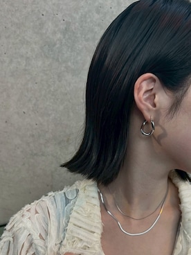 「ピアス」｜CENE STOREさん（レディース・157cm）の夏コーディネート