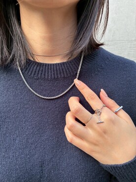 「CENE」｜「アイテム（アクセサリー）」を使った、CENE STOREさん（レディース・157cm）の秋コーディネート