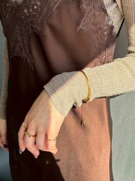 CENE STOREさん（レディース・157cm）の冬コーディネート