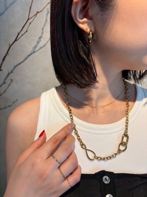 chopovalowena カラビナネックレス Chopova Lowena カラビナ ネックレス | シルバートーン