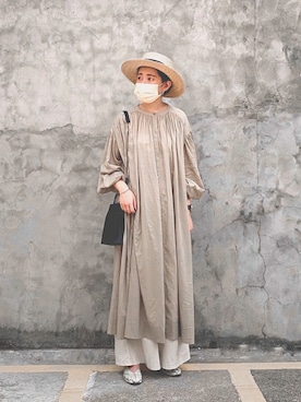 miucaさん（レディース・161cm）の夏コーディネート