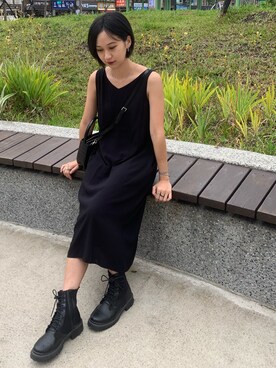 「アイテム（フレグランス）」を使った、Hsuanさん（レディース・160cm）の夏コーディネート