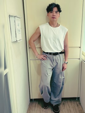 JeffCさん（メンズ・180cm）の春コーディネート