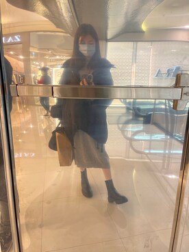 「mall」｜Olive さん（レディース・165cm）の冬コーディネート