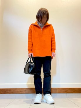 「Legato Largo（レガートラルゴ）のアイテム」を使った、aiaiさん（レディース・153cm）の冬コーディネート