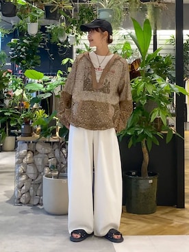 「アイテム（パンツ）」を使った、mami222さん（レディース・164cm・30代）の夏コーディネート