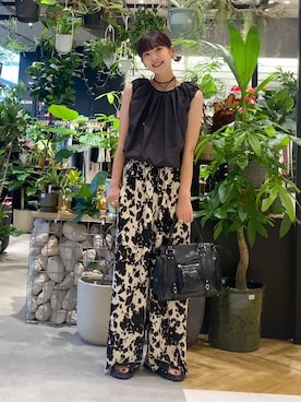 「アイテム（チョーカー）」を使った、mami222さん（レディース・164cm・30代）の夏コーディネート