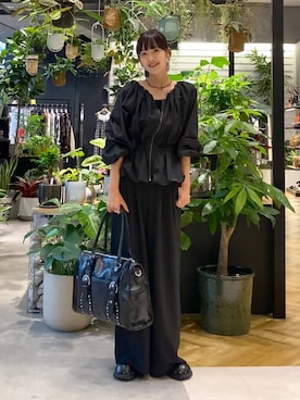 「アイテム（スラックス）」を使った、mami222さん（レディース・164cm・30代）の夏コーディネート
