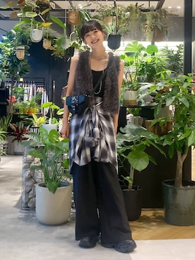 「アイテム（タンクトップ）」を使った、mami222さん（レディース・164cm・30代）の夏コーディネート