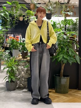「アイテム（ローファー）」を使った、mamiさん（レディース・164cm・30代）の秋コーディネート