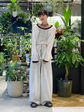 「アイテム（チョーカー）」を使った、mami222さん（レディース・164cm・30代）の夏コーディネート
