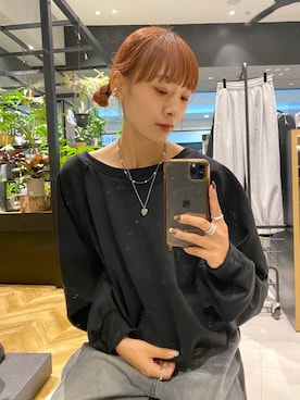 「アイテム（スウェット）」を使った、mamiさん（レディース・164cm・30代）の秋コーディネート