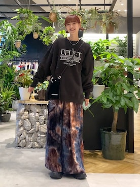 「アイテム（PC・スマホグッズ/家電）」を使った、mamiさん（レディース・164cm）の秋コーディネート