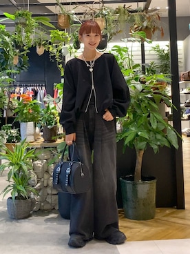 「JEANASIS（ジーナシス）のアイテム（スウェット）」を使った、mamiさん（レディース・164cm）の秋コーディネート