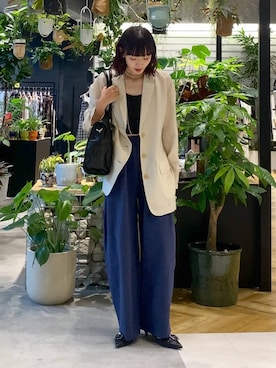 「アイテム（タンクトップ）」を使った、mami222さん（レディース・164cm・30代）の夏コーディネート