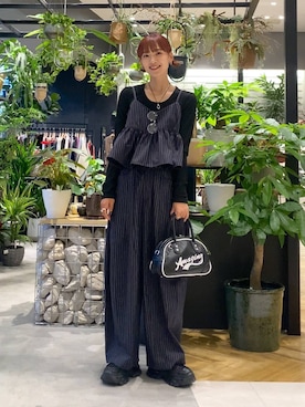 「アイテム（その他トップス）」を使った、mamiさん（レディース・164cm・30代）の秋コーディネート