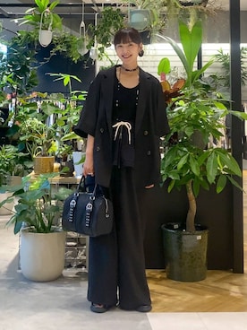 「アイテム（チョーカー）」を使った、mami222さん（レディース・164cm・30代）の夏コーディネート