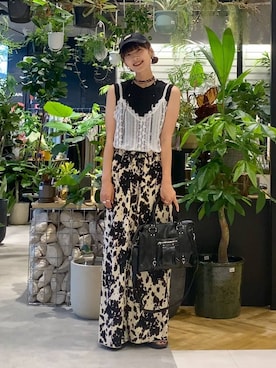 「アイテム（チョーカー）」を使った、mami222さん（レディース・164cm・30代）の夏コーディネート