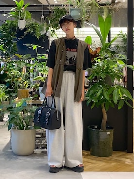 「アイテム（チョーカー）」を使った、mami222さん（レディース・164cm・30代）の夏コーディネート