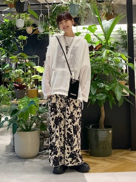 「アイテム（スマホグッズ）」を使った、mami222さん（レディース・164cm）の夏コーディネート