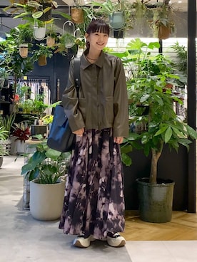 「アイテム（ブルゾン）」を使った、mamiさん（レディース・164cm・30代）の秋コーディネート