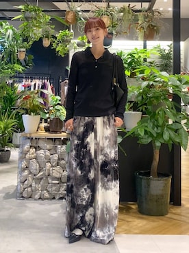 「アイテム（ポロシャツ）」を使った、mamiさん（レディース・164cm・30代）の秋コーディネート