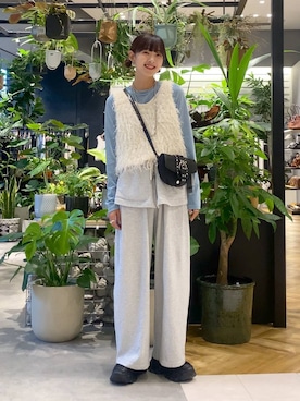 「アイテム（ローファー）」を使った、mami222さん（レディース・164cm・30代）の夏コーディネート
