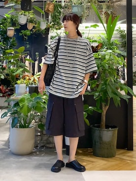 「アイテム（PC・スマホグッズ/家電）」を使った、mami222さん（レディース・164cm・30代）の夏コーディネート