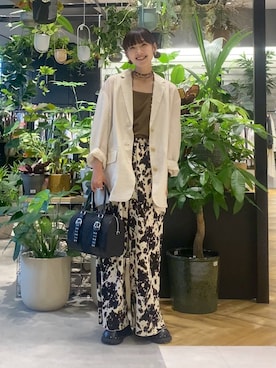 「アイテム（チョーカー）」を使った、mami222さん（レディース・164cm・30代）の夏コーディネート