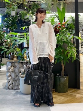 「アイテム（パーカー）」を使った、mami222さん（レディース・164cm・30代）の夏コーディネート
