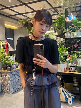 「アイテム（チョーカー）」を使った、mami222さん（レディース・164cm・30代）の夏コーディネート