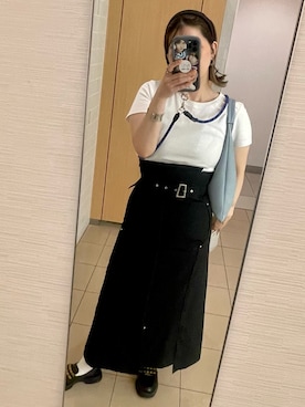 「FREAK'S STORE（フリークスストア）のアイテム（スマホグッズ）」を使った、mochikoさん（レディース・160cm）の夏コーディネート