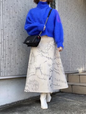 Yukiさん（レディース・161cm）の冬コーディネート