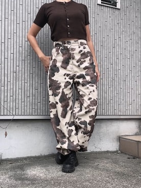 MAISON SPECIAL★メタリックバナナワークパンツ MAISON SPECIAL（メゾンスペシャル）の「メタリックバナナワーク