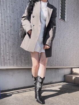 「Ameri（アメリ）のアイテム」を使った、Yukiさん（レディース・161cm）の秋コーディネート