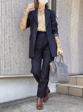 Ameri（アメリ）の「WAIST SHAPE TAILORED JACKET（テーラード