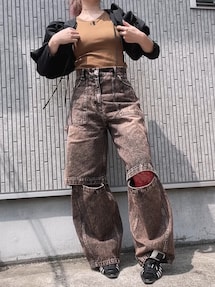 Ameri（アメリ）の「VOLUME SLEEVE BOLERO（Tシャツ/カットソー