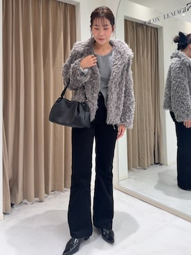 「アイテム（その他アウター）」を使った、mutsumi_lemageさん（レディース・164cm・30代）の秋コーディネート