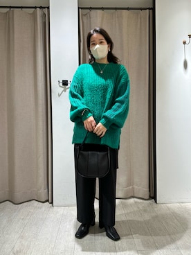 mutsumi_lemageさん（レディース・164cm）の冬コーディネート