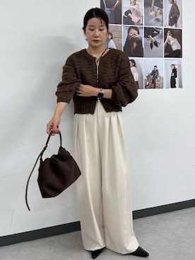 「アイテム（ショルダーバッグ）」を使った、mutsumi_lemageさん（レディース・164cm・30代）の夏コーディネート
