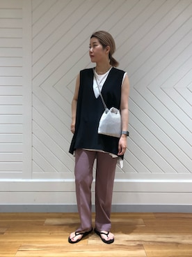 mutsumi_lemageさん（レディース・164cm）の夏コーディネート