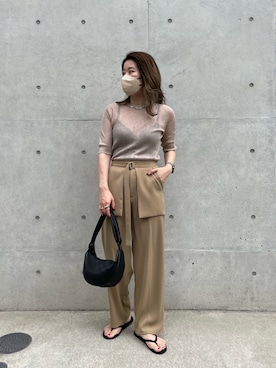 mutsumi_lemageさん（レディース・164cm）の夏コーディネート